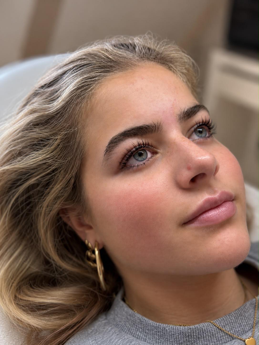 Resultaat van een lash lift bij Weesper Brow & Glow in Weesp